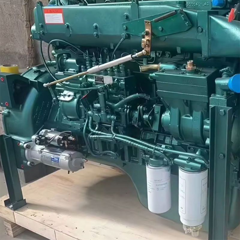 Zware vrachtwagen WP10 motorconstructie