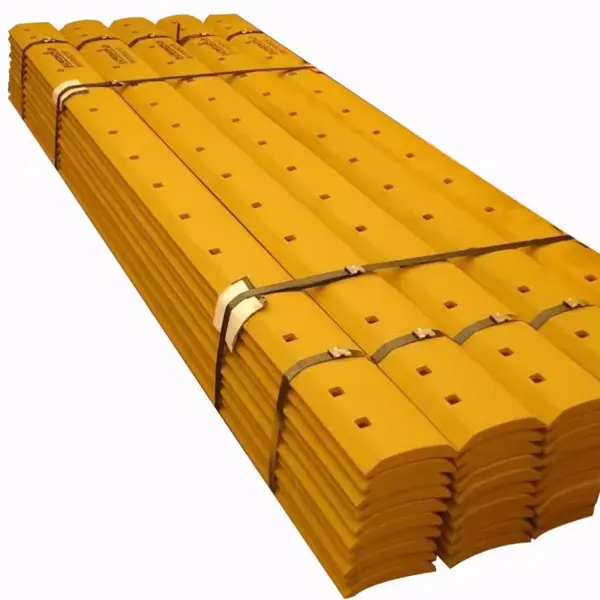 Blad van een minigraafmachine