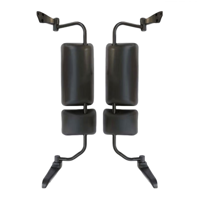 achteruitkijkspiegel van een vrachtwagen