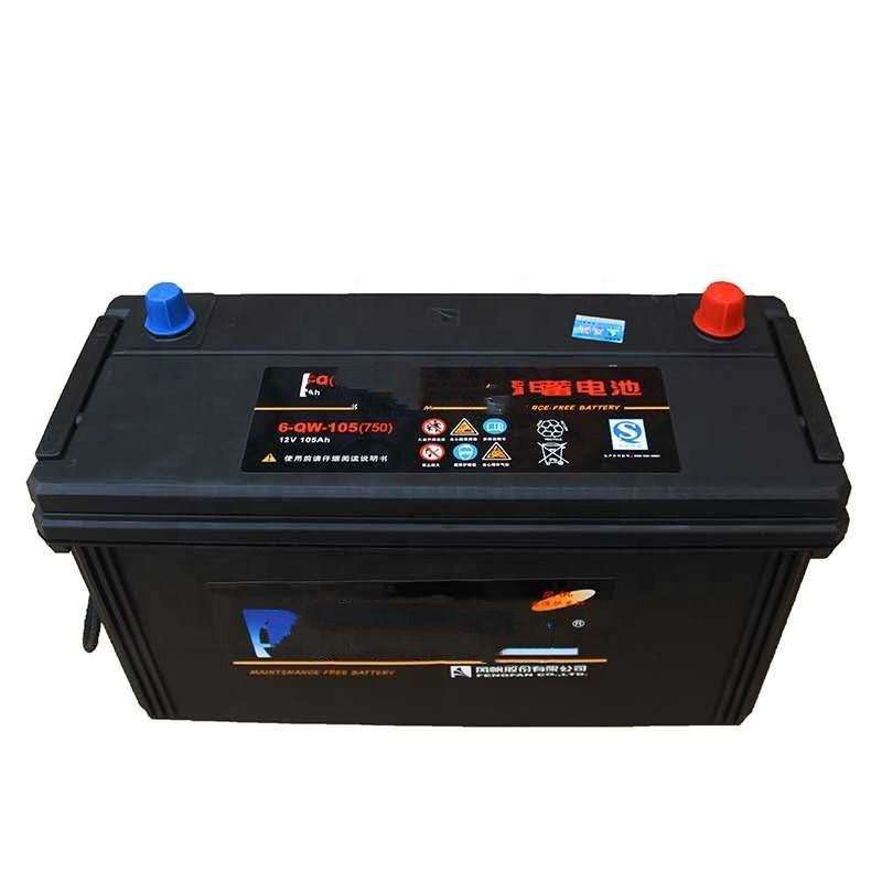 WG9720760001 Echte Sinotruk HOWO 12V 165Ah onderhoudsvrije batterij